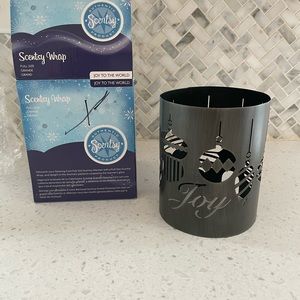 Scentsy Candle Wrap Full Size Christmas Joy To The World